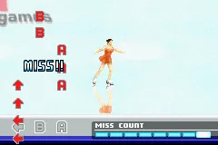 ESPN International Winter Sports 2002 gameplay screenshot on GBA