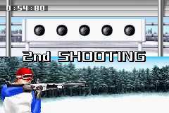 ESPN International Winter Sports gameplay screenshot on GBA