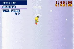 ESPN Winter X-Games Snowboarding 2 gameplay screenshot on GBA