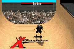 ESPN X Games Skateboarding gameplay screenshot on GBA