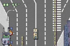 Extreme Ghostbusters: Code Ecto-1 gameplay screenshot on GBA