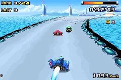 F-Zero Climax gameplay screenshot on GBA
