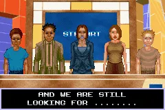 Family Feud gameplay screenshot on GBA