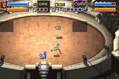 FightBox gameplay screenshot on GBA