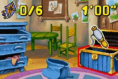 Franklin's Great Adventures gameplay screenshot on GBA