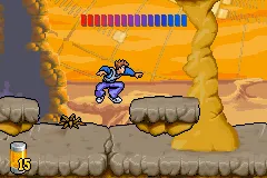 Galidor: Defenders of the Outer Dimension gameplay screenshot on GBA