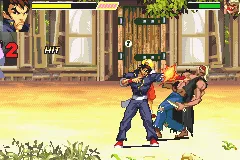 Gekido Advance: Kintaro's Revenge gameplay screenshot on GBA