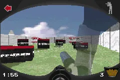 Greg Hastings Tournament Paintball MAX'D gameplay screenshot on GBA