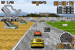 GT Championship gameplay screenshot on GBA