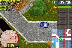 GT Racers gameplay screenshot on GBA