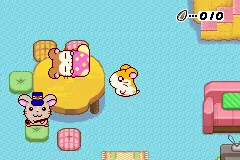 Hamtaro: Ham-Ham Heartbreak gameplay screenshot on GBA