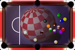 Hardcore Pool gameplay screenshot on GBA