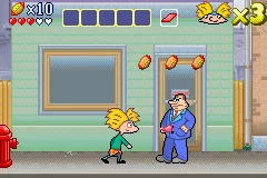 Hey Arnold!: The Movie gameplay screenshot on GBA