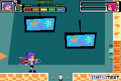 Hi Hi Puffy AmiYumi: Kaznapped! gameplay screenshot on GBA
