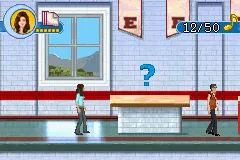 High School Musical: Livin' the Dream gameplay screenshot on GBA