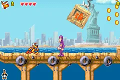 Inspector Gadget: Advance Mission gameplay screenshot on GBA