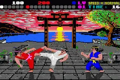 International Karate + gameplay screenshot on GBA