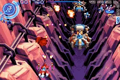 Iridion II gameplay screenshot on GBA