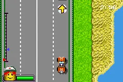 Island Xtreme Stunts gameplay screenshot on GBA