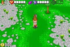 Jimmy Neutron vs. Jimmy Negatron gameplay screenshot on GBA