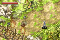 Jurassic Park III: Dino Attack gameplay screenshot on GBA