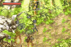 Jurassic Park III: Island Attack gameplay screenshot on GBA