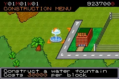 Jurassic Park III: Park Builder gameplay screenshot on GBA