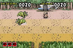 Jurassic Park Institute Tour: Dinosaur Rescue gameplay screenshot on GBA