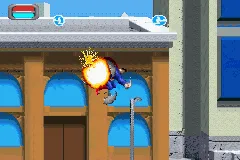 Justice League: Injustice for All gameplay screenshot on GBA