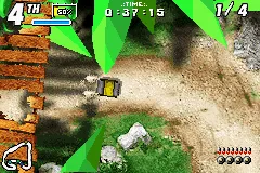 Karnaaj Rally gameplay screenshot on GBA