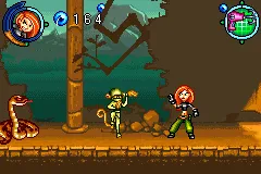 Kim Possible 3: Team Possible gameplay screenshot on GBA