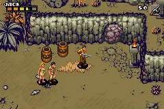 King Kong: The Official Game of the Movie gameplay screenshot on GBA