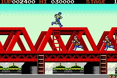 Konami Collector's Series: Arcade Advanced gameplay screenshot on GBA
