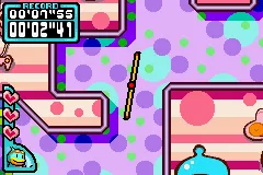 Kururin Paradise gameplay screenshot on GBA