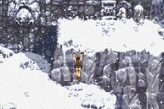Lara Croft Tomb Raider: The Prophecy gameplay screenshot on GBA