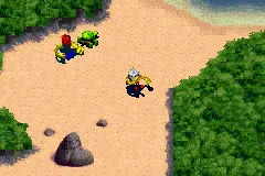 LEGO Bionicle gameplay screenshot on GBA