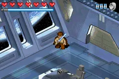 Lego Star Wars: The Video Game gameplay screenshot on GBA