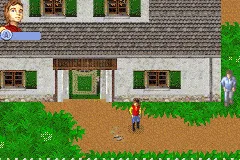 Let's Ride!: Dreamer gameplay screenshot on GBA