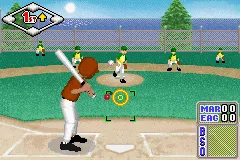 Little League Baseball 2002 gameplay screenshot on GBA