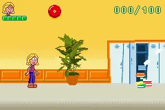 Lizzie McGuire 2: Lizzie Diaries gameplay screenshot on GBA