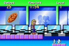 Lizzie McGuire: On The Go! gameplay screenshot on GBA