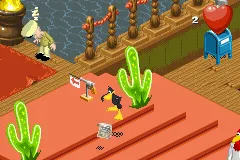 Looney Tunes: Back in Action gameplay screenshot on GBA