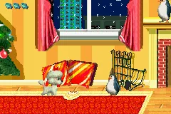 Madagascar: Operation Penguin gameplay screenshot on GBA