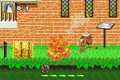 Madagascar gameplay screenshot on GBA
