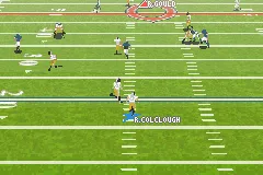 Madden NFL 07 gameplay screenshot on GBA