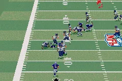 Madden NFL 2003 gameplay screenshot on GBA