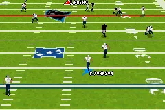 Madden NFL 2005 gameplay screenshot on GBA