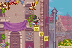 Magical Quest 3 Starring Mickey & Donald gameplay screenshot on GBA