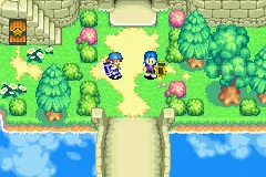 Mario Golf: Advance Tour gameplay screenshot on GBA