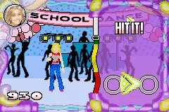 Mary-Kate and Ashley: Girls Night Out gameplay screenshot on GBA